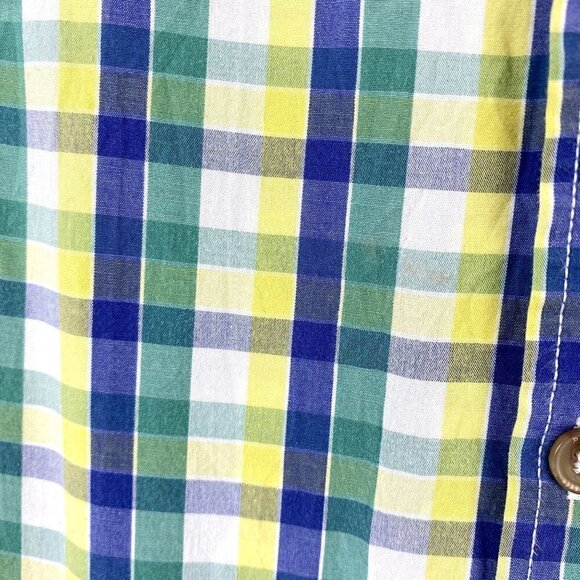 Baker by Ted Baker Plaid Short Sleeve Button Up 8 - Picture 4 of 10